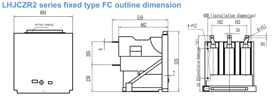LHJCZ33/LHJCZR2系列產(chǎn)品外形圖